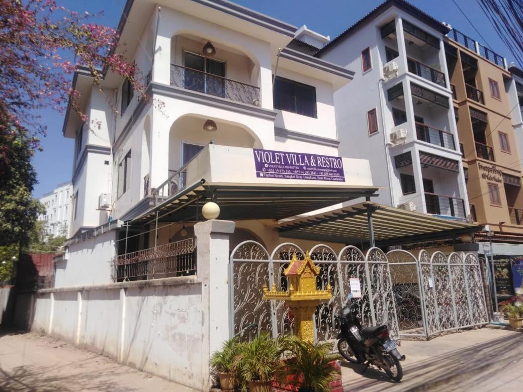 Violet Villa And Restro Siem Reap Eksteriør billede